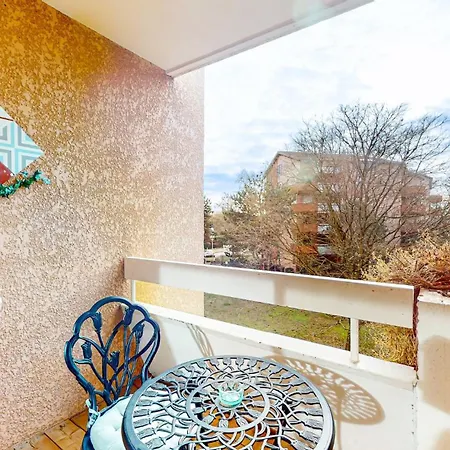 Apartment Hippodrome - Piscine - Parking Free - Metro Toulouse