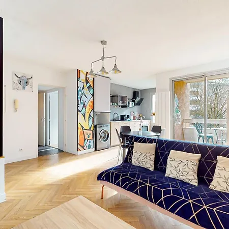 Hippodrome - Piscine - Parking Free - Metro