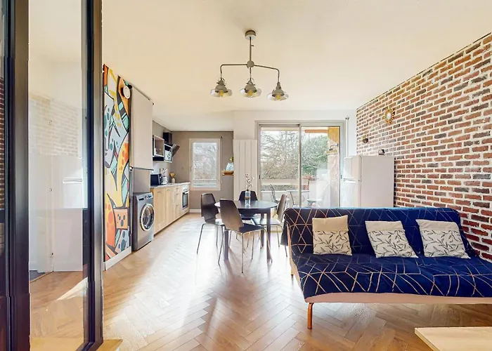 דירה Hippodrome - Piscine - Parking Free - Metro טולוז